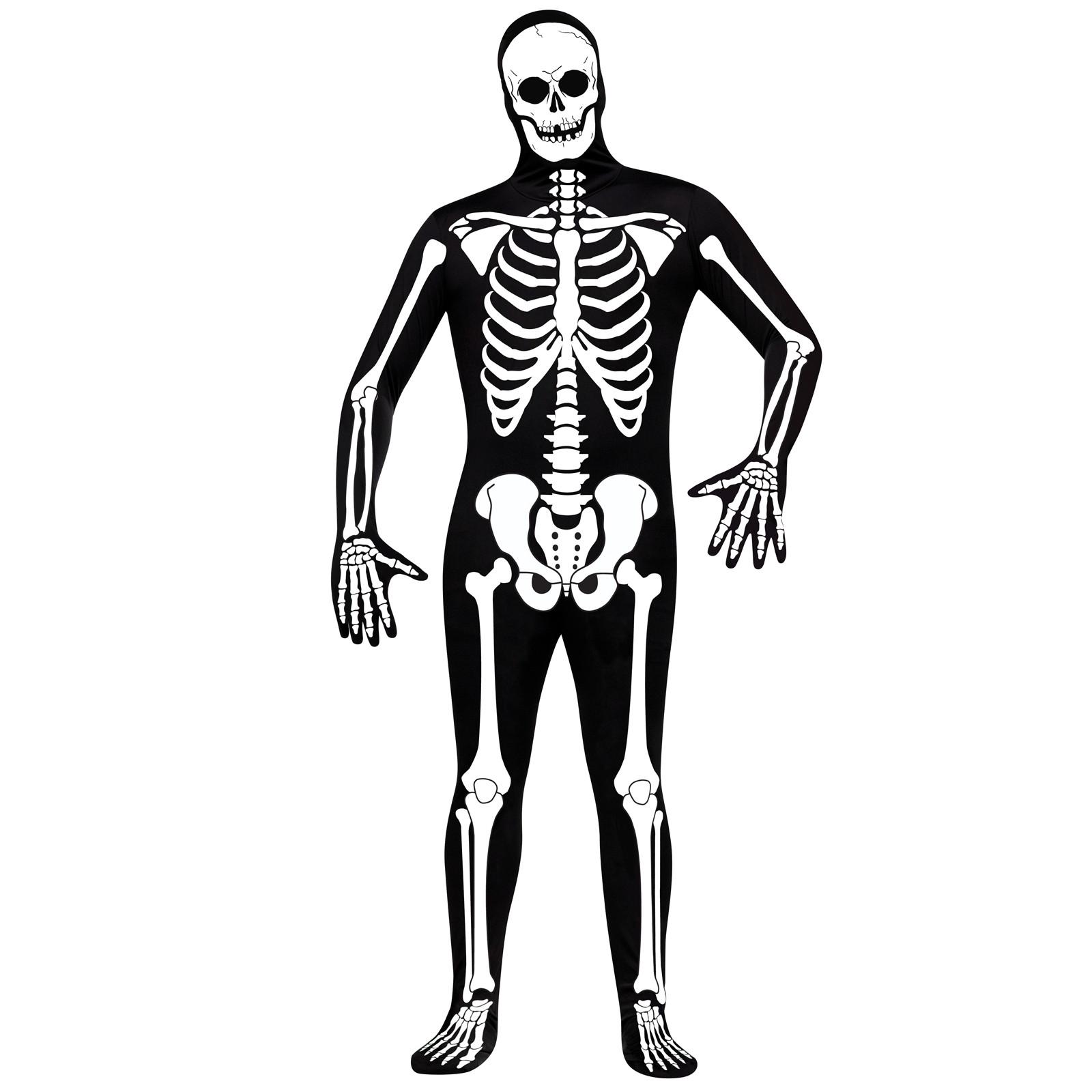 Skeleton Zentai Adult Costume | BuyCostumes.com