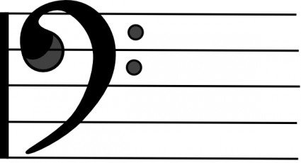 Bass Clef Clip Art-vector Clip Art-free Vector Free Download