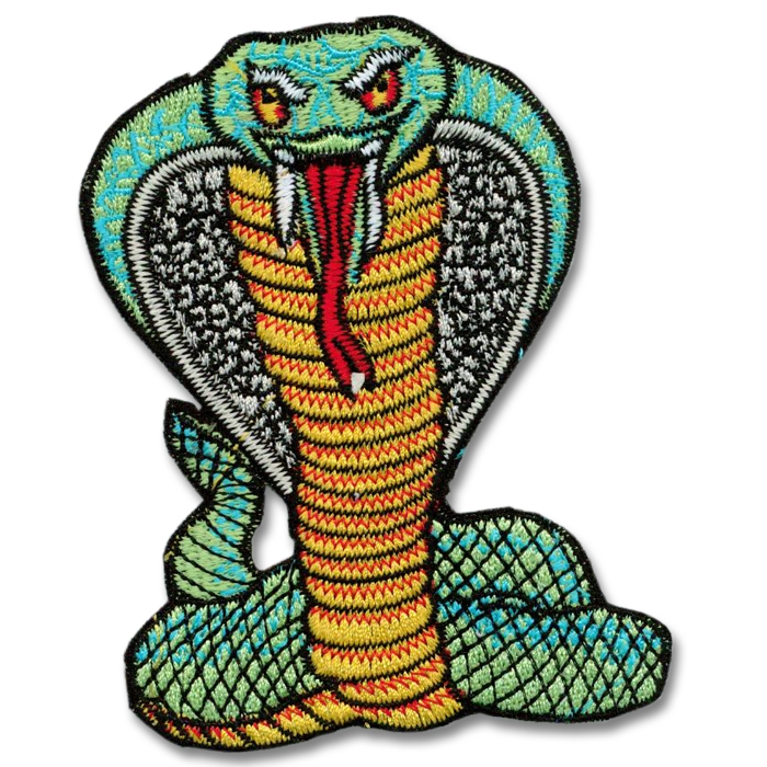 Cobra Patch - Martial Arts Patches - Snake Patch