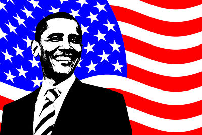 Free Stock Photos | An Illustration Of Barack Obama With An ...