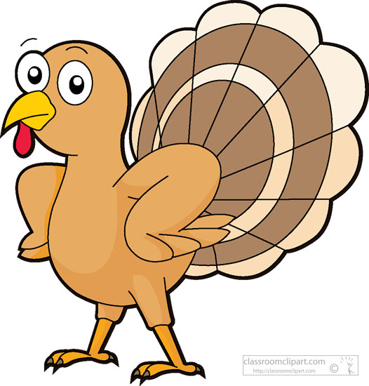 64+ Thanksgiving Turkey Cartoon Clip Art