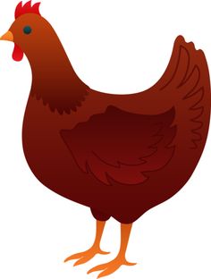 Red Hen Clipart - Free Clipart Images