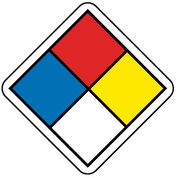 NFPA Diamond Roll Labels