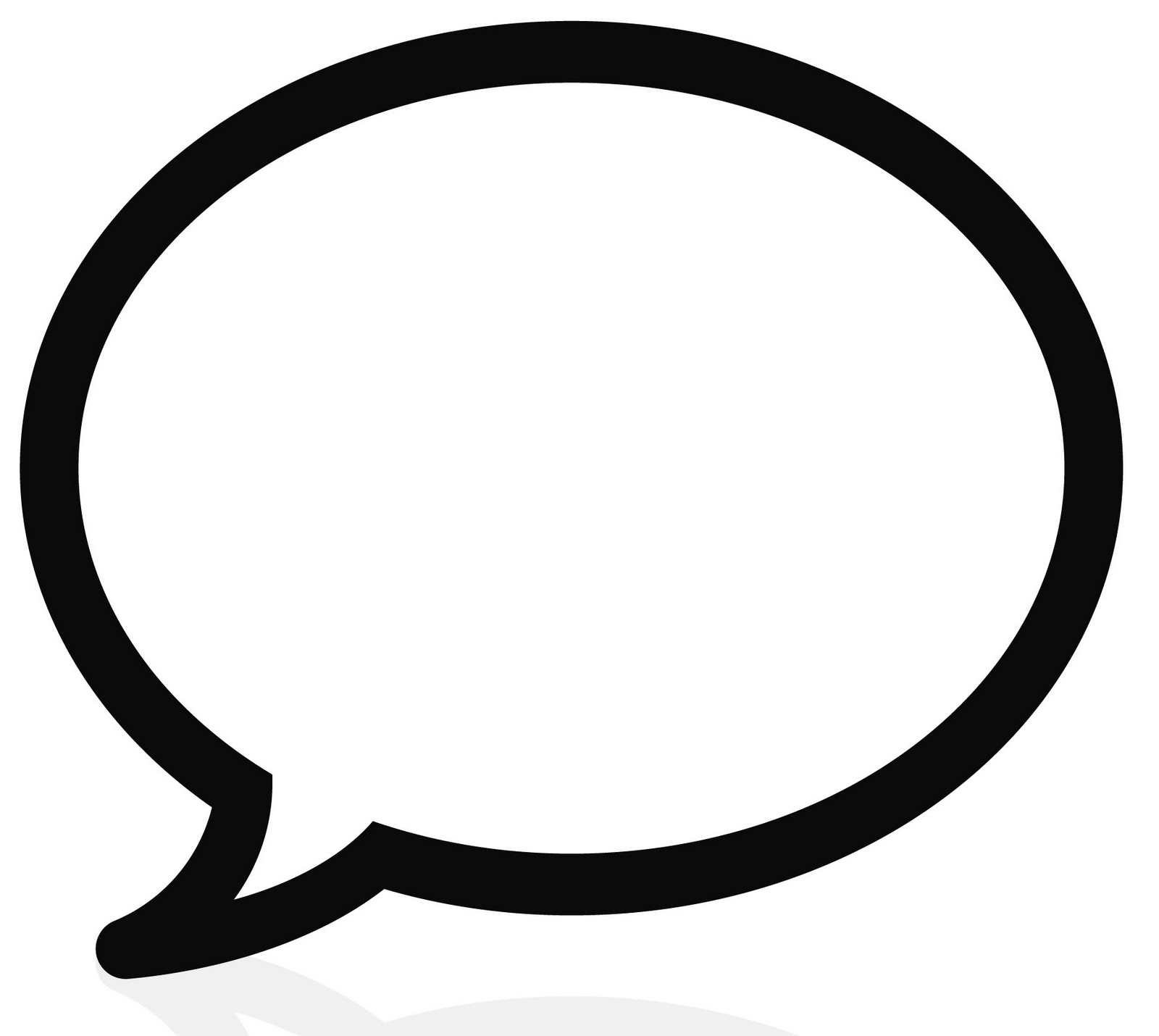 Speech Bubble Template With Lines ClipArt Best