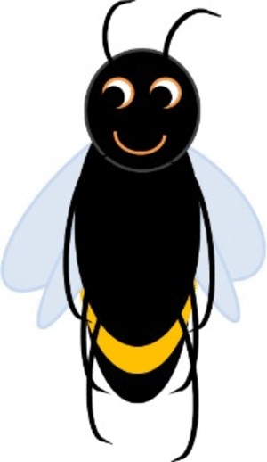 Cartoon Bee Clips Free For You To Use