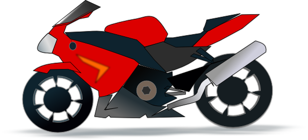 Motor Bike Clip Art - vector clip art online, royalty ...