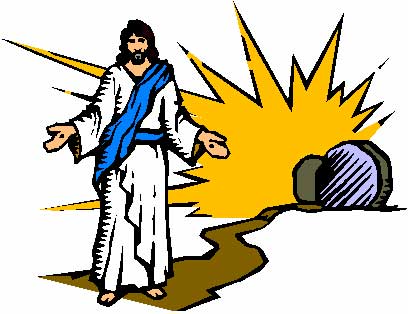Resurrection of jesus christ clipart
