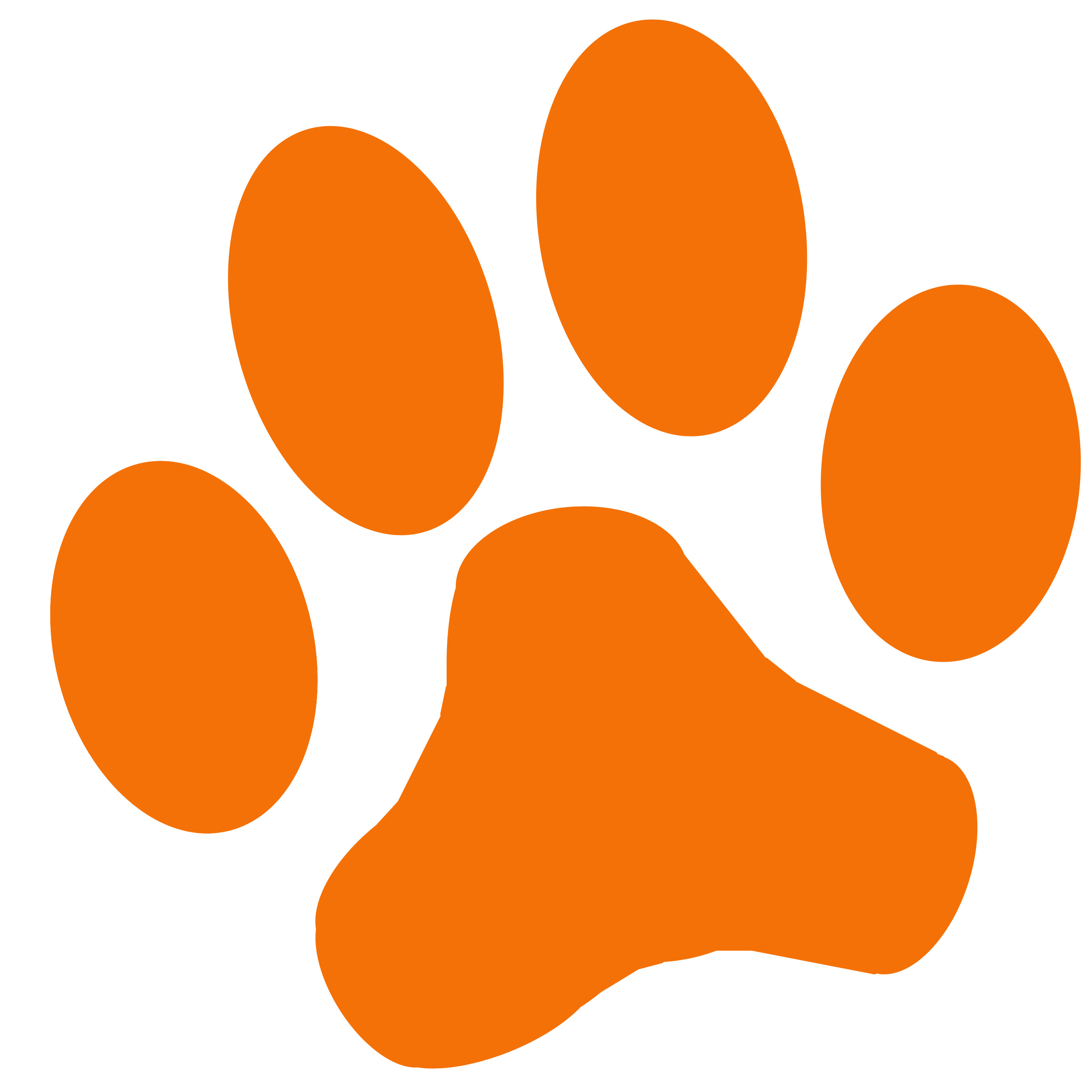 Picture Of Paw Print | Free Download Clip Art | Free Clip Art | on ...