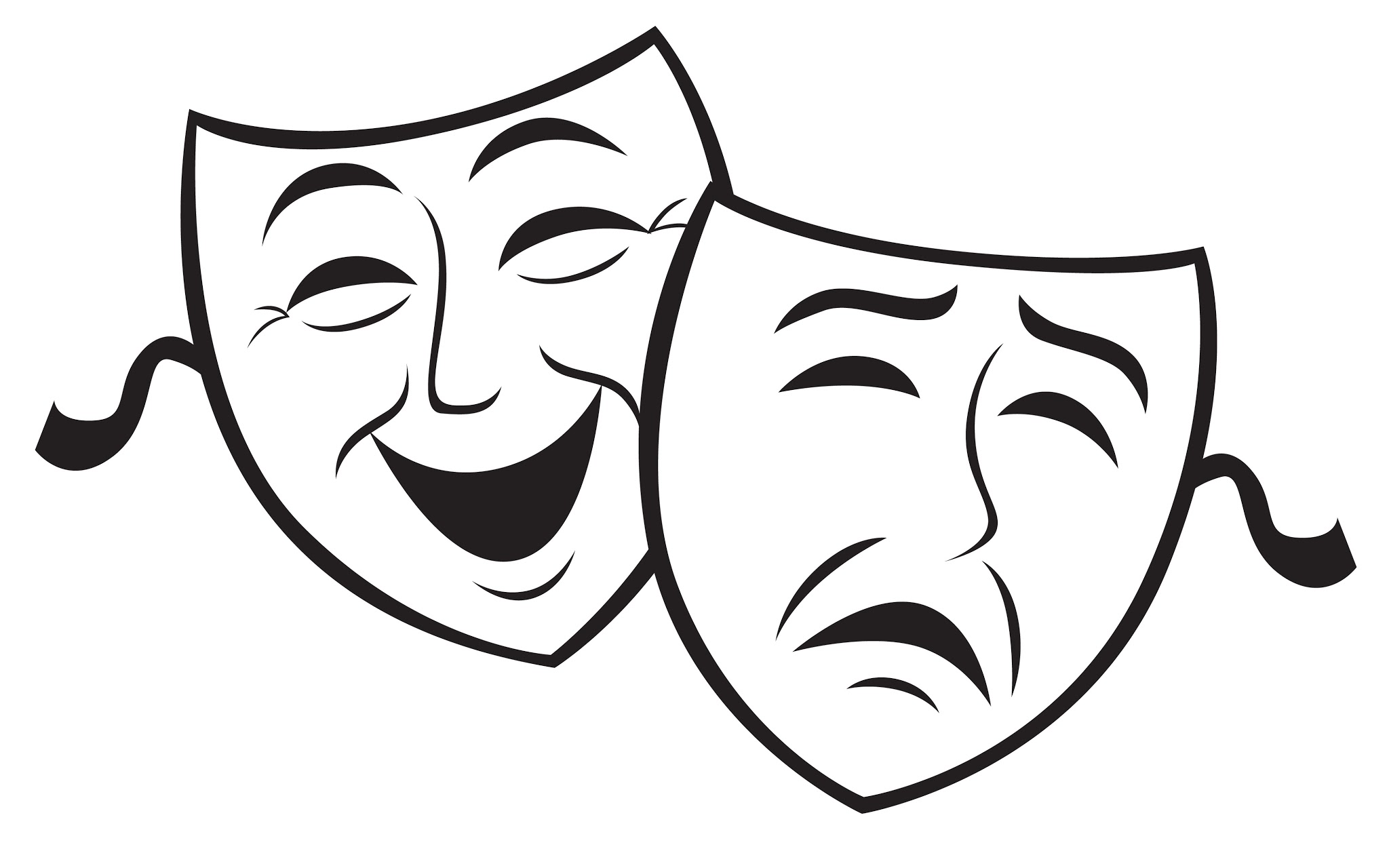 theatre-masks-comedy-tragedy-clipart-clipart-best