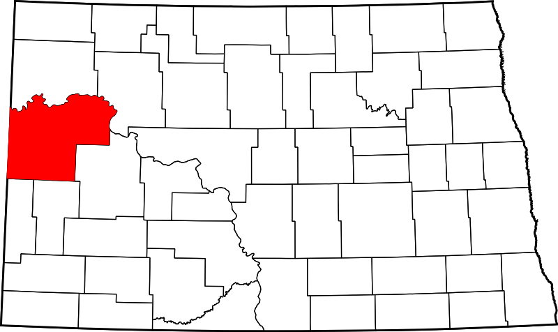 File:Map of North Dakota highlighting McKenzie County.svg ...