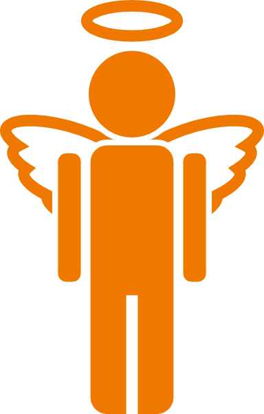 Angel Icon clip art Free Vector