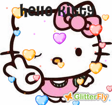 Glitter Hello Kitty Backgrounds For Computers - ClipArt Best