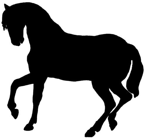 1000+ images about horse silhouette