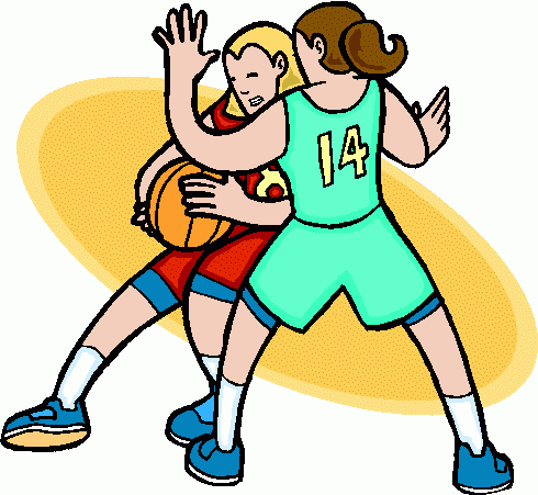 Girl basketball team clipart - ClipartFox