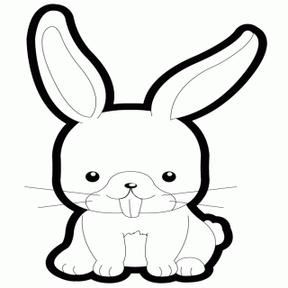 Jumping Rabbit Is Cute Rabbit Bunny Cartoon Cartoon Baby Rabbits ...