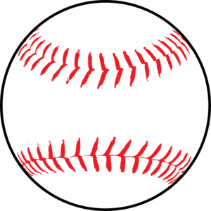 Softball clipart vector