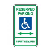 ADA Double Arrow Parking Signs - ClipArt Best