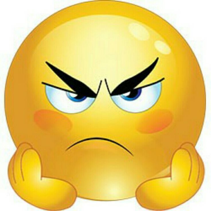 Angry Face Emoji | Want You, She Is ...