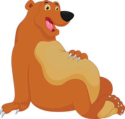 Clip Art Of Bear Hug Clip Art, Vector Images & Illustrations