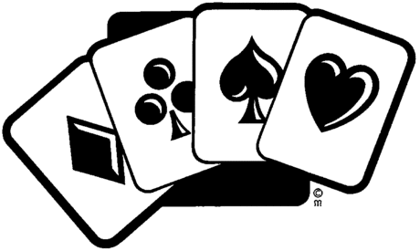 hand of playing cards clipart free