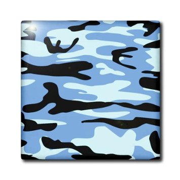 Buy ct_157598_4 InspirationzStore patterns - Light blue camo print ...