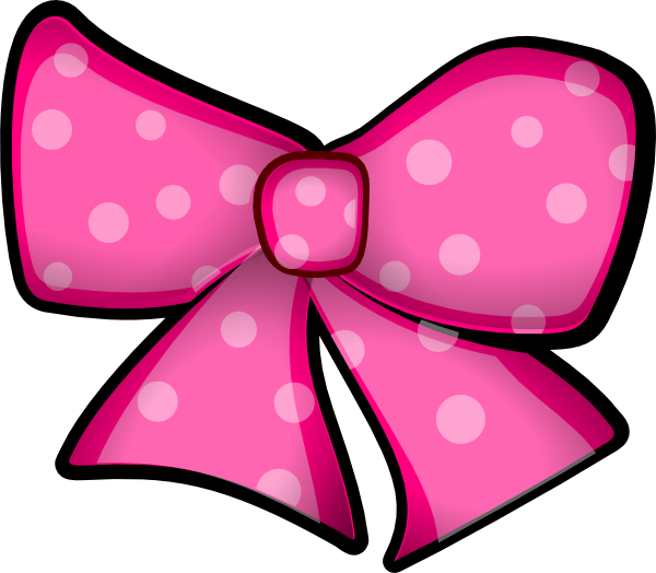 Baby girl clipart bows