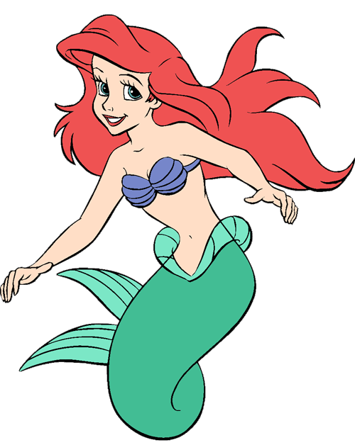 Little Mermaid Characters Clipart