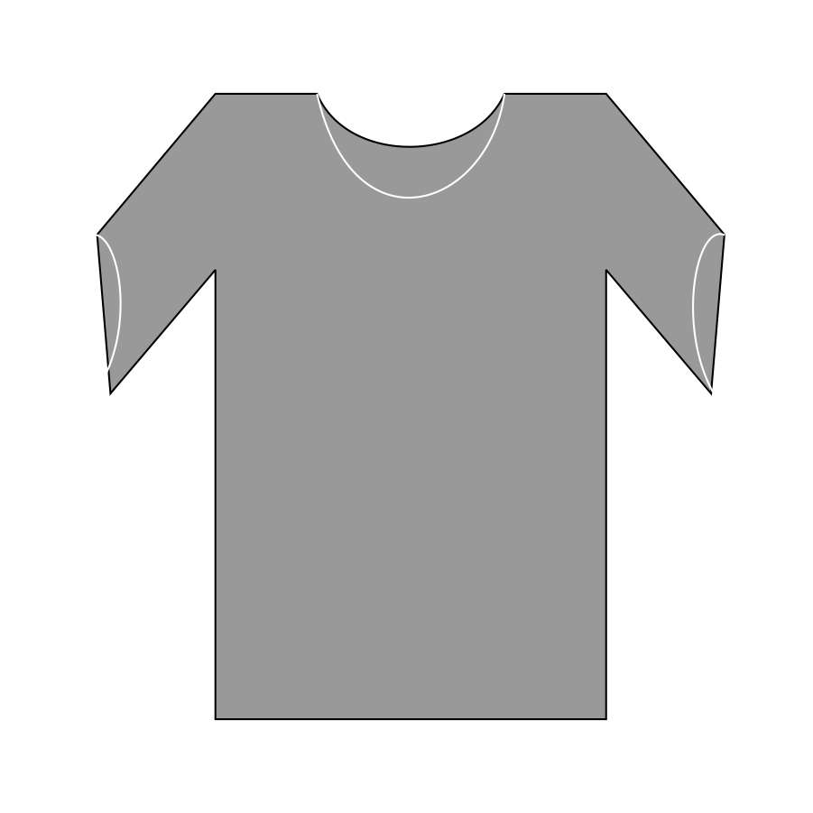 Blank Grey T Shirt - ClipArt Best