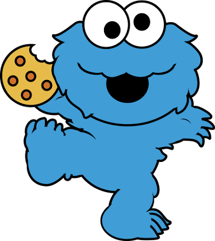 Cookie monster clipart png
