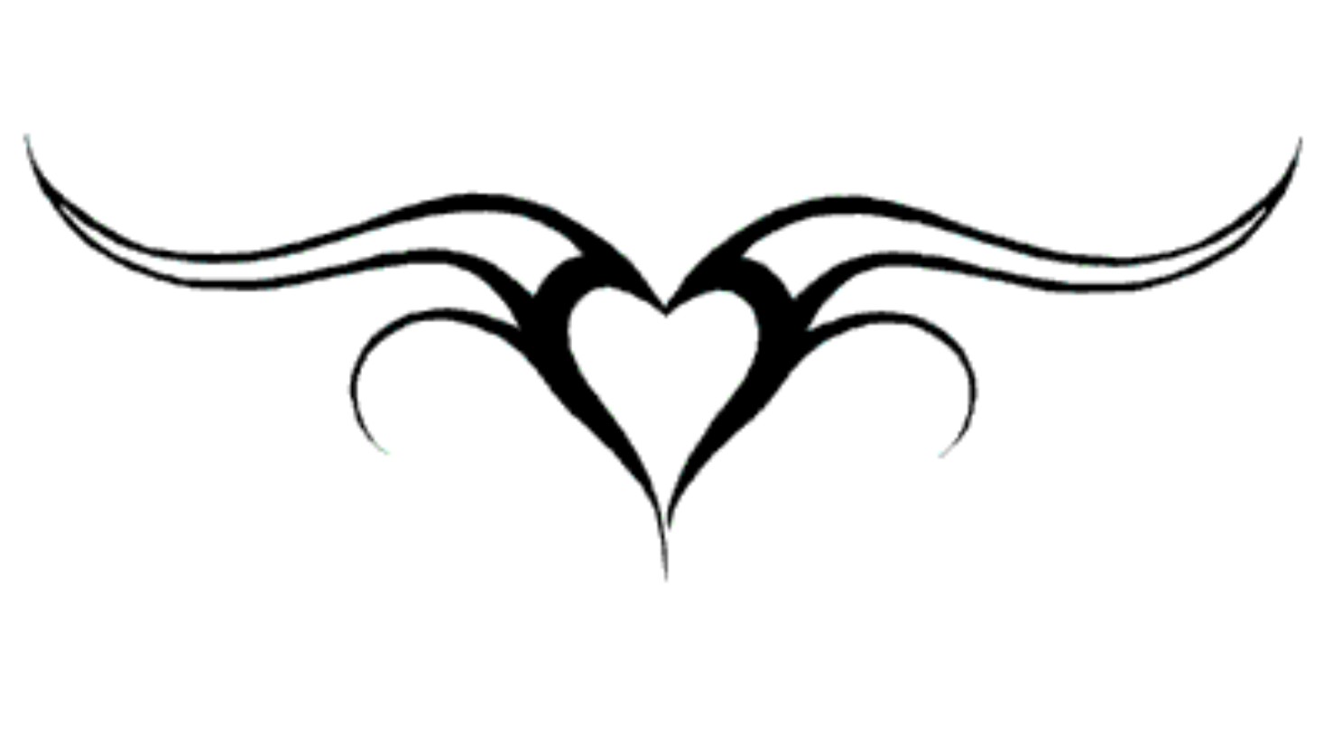 Free Heart Tattoo Designs - ClipArt Best