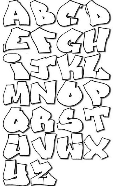 Best Graffiti World Free Printable Mr Wiggles Graffiti Alphabet 