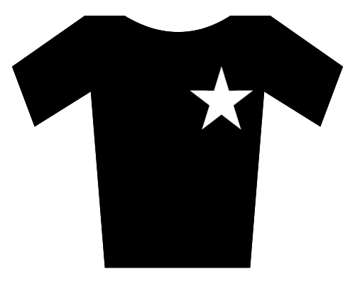 Soccer Jersey Black-White (star).png