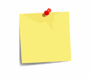 Post It Note Clip Art - vector clip art online ...