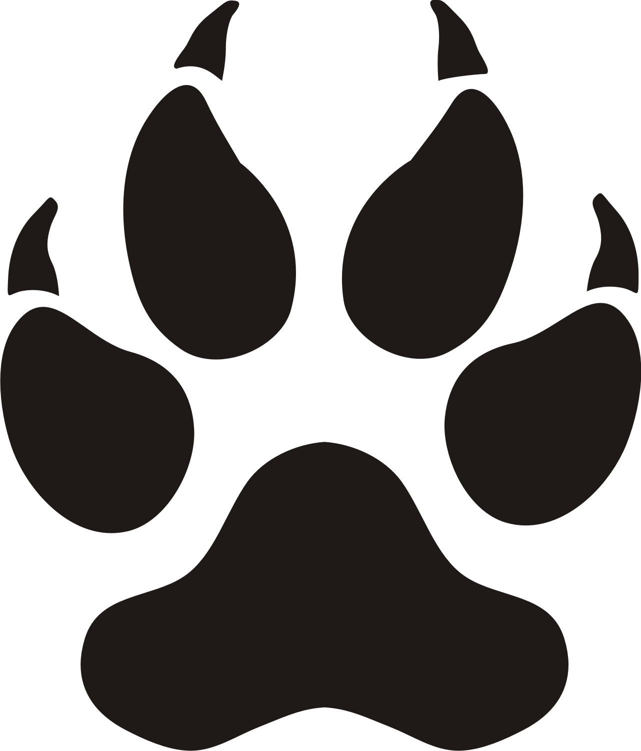 outline-paw-print-clipart-best