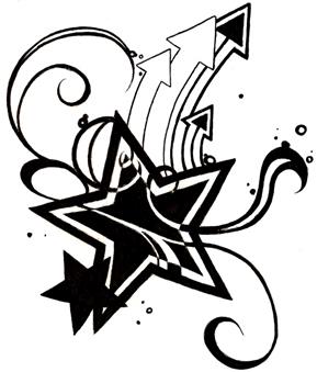 Star Tattoo Designs - The Body is a Canvas