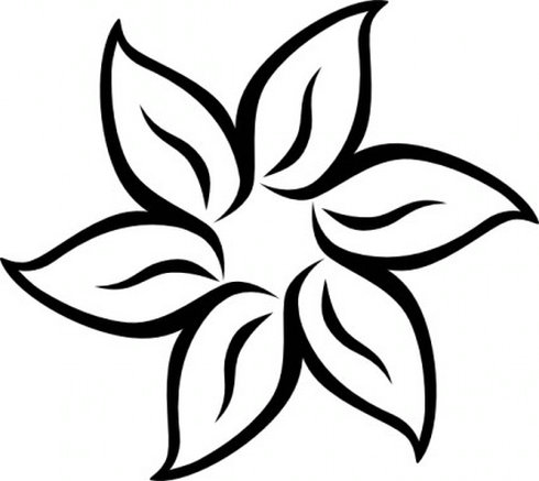 Decorative Flower Clip Art | Free Vector Download - Graphics,