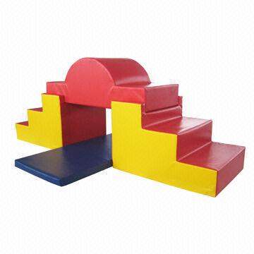 Kids' soft play sponge playground, eco-friendly on Global Sources