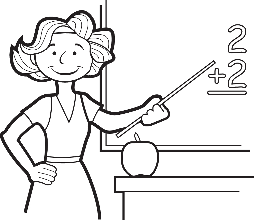 Thank You Teacher Coloring Pages | Jos Gandos Coloring Pages For Kids
