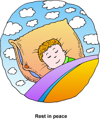 peace and rest clipart