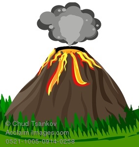 Volcano Clip Art - Tumundografico