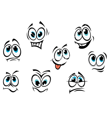 1000+ images about Cartoon faces | Snowman faces ...