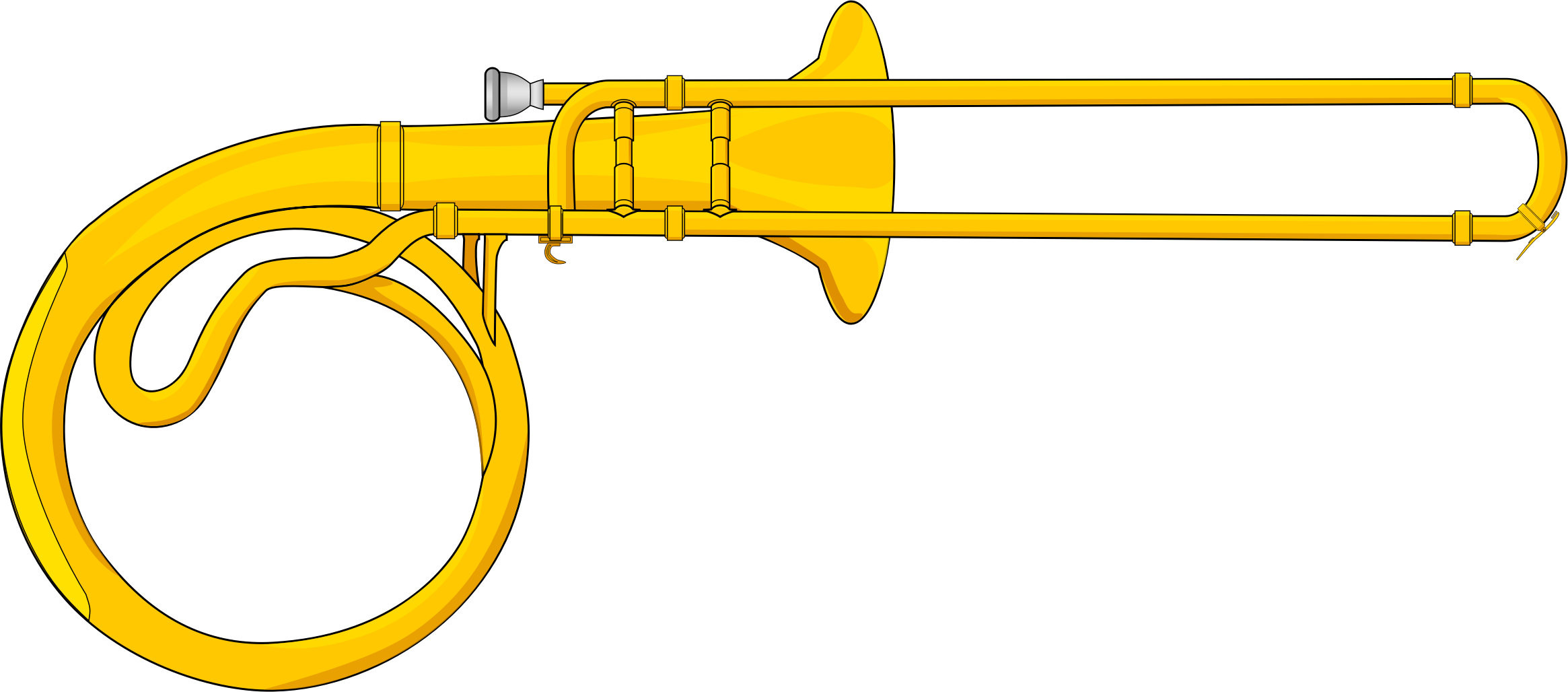 Clipart - Contrabass trombone