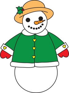 Snow Woman Clipart