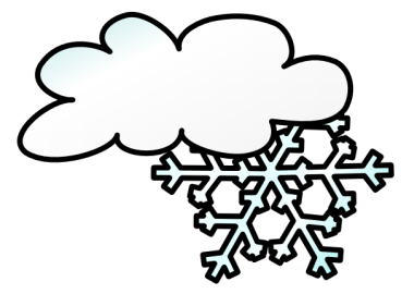 Snow storm clip art