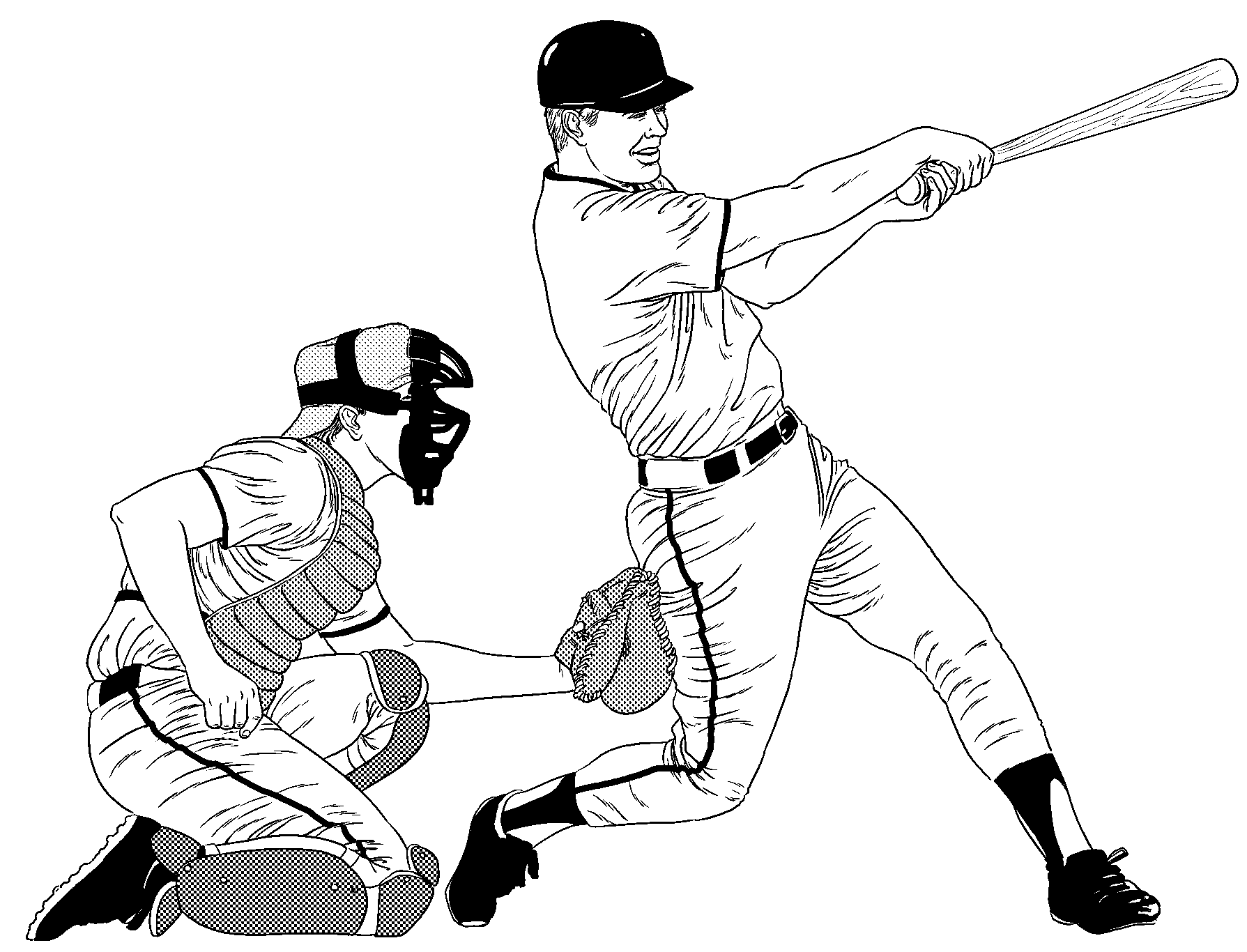 Softball Coloring Sheets ClipArt Best