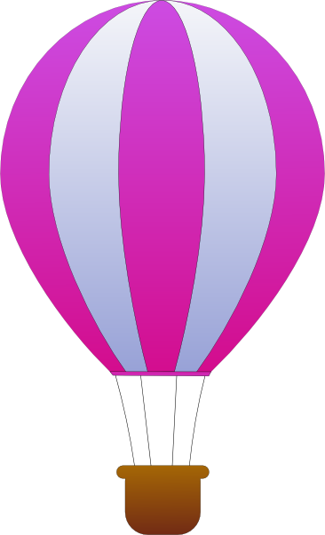 Hot Air Balloon Clip Art Cartoon - Free Clipart Images