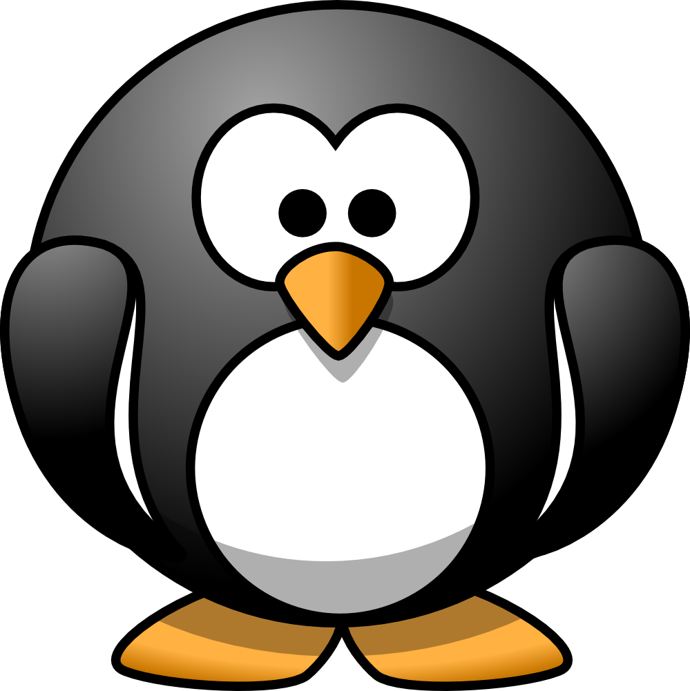clipartist.net Â» Clip Art Â» lemmling penguin linux SVG
