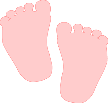 Free Clip Art Baby Feet Borders - Free Clipart Images