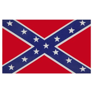 Amazon.com : Confederate Rebel Flag 3ft x 5ft Printed Polyester ...