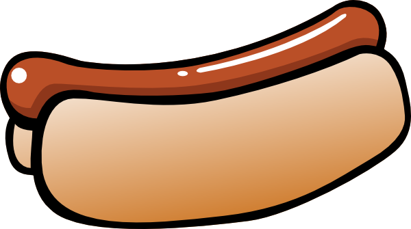 Hot Dog Clip Art - vector clip art online, royalty ...